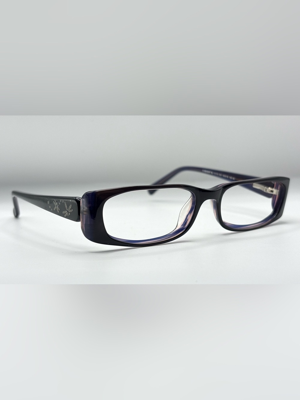 Visions VI172 Black Oval Sunglasses Frames Only